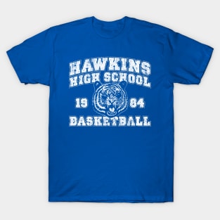 Hawkins High School 1984 Tigers Basketball T-Shirt